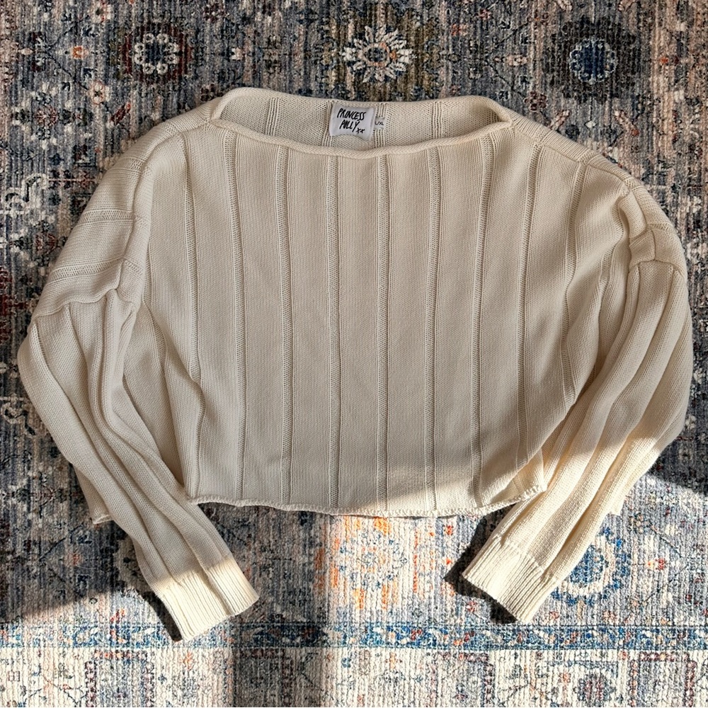 (SOLD)PRINCESS POLLY CROPPED SWEATER